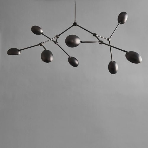 101 Copenhagen Drop Chandelier - Burned Black