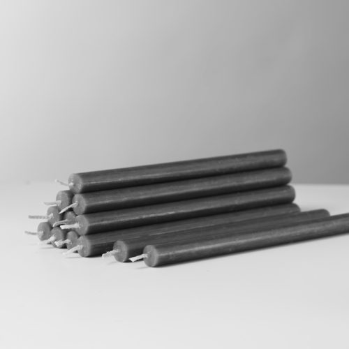 STOFF Nagel 12-pack Ljus, Antracit