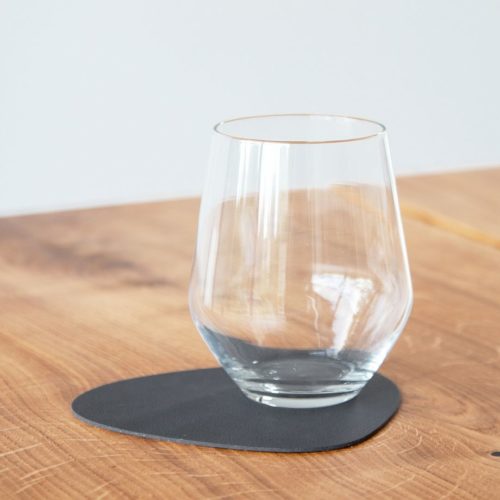 Lind DNA Glasunderlägg Curve Nupo Anthracite