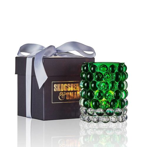 Skogsberg & Smart Hurricane Boule Ljuslykta Grön