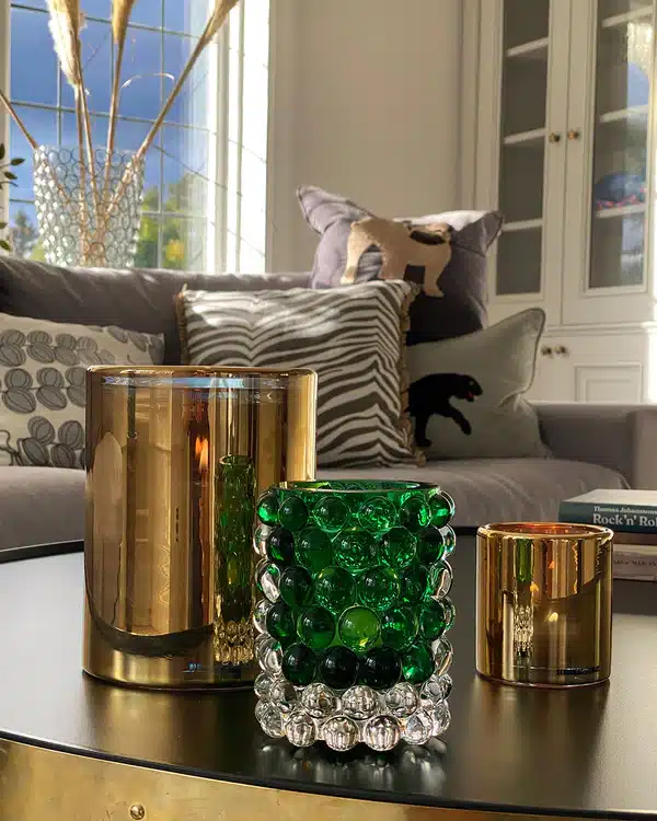 Skogsberg & Smart Hurricane Boule Ljuslykta Grön - Bild 5