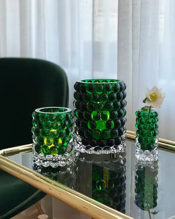 Skogsberg & Smart Hurricane Boule Ljuslykta Grön - Bild 2