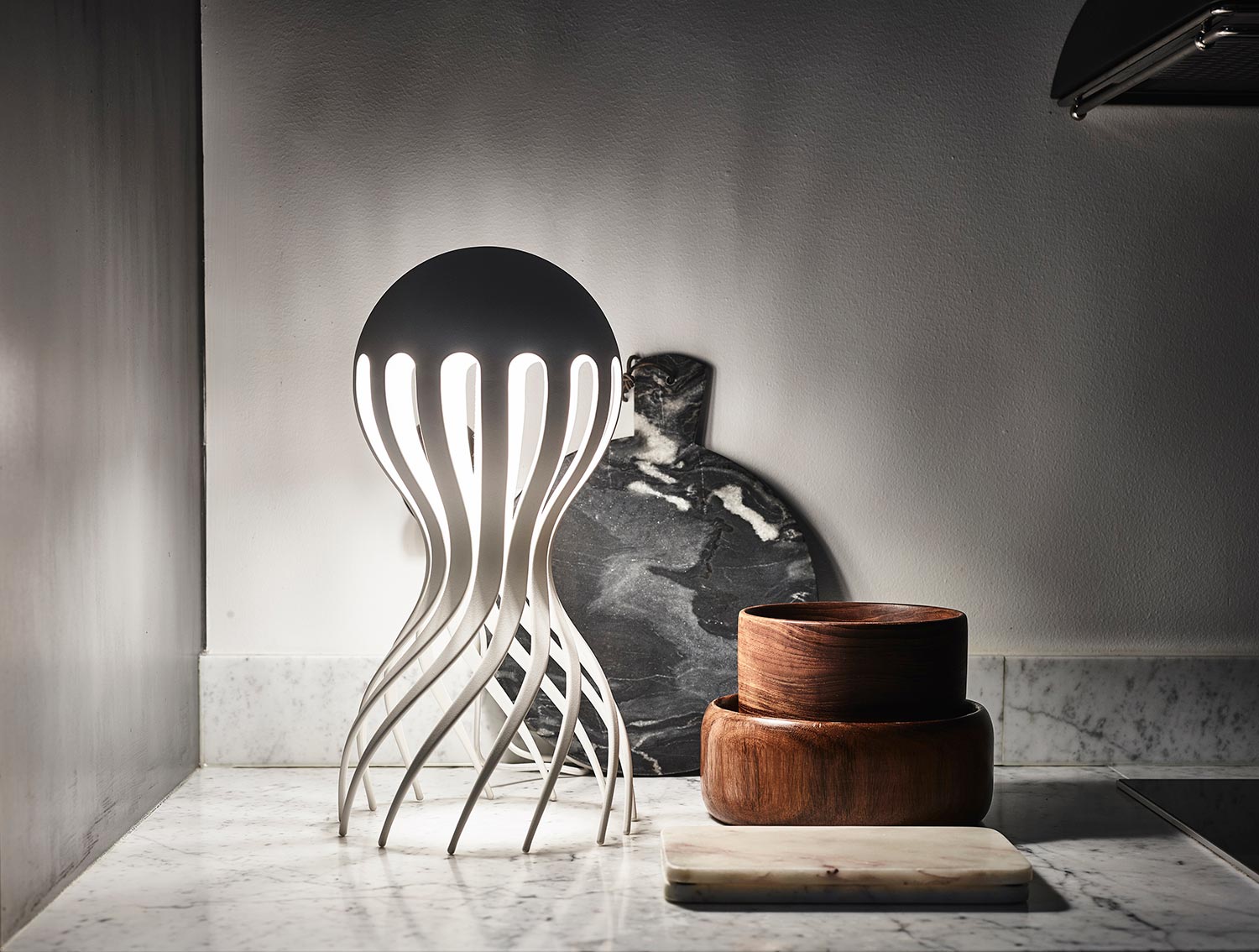 Oblure Bordslampa Cirrata Grå - Bild 2