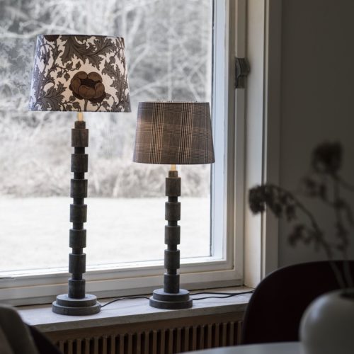 William lampfot - Grå