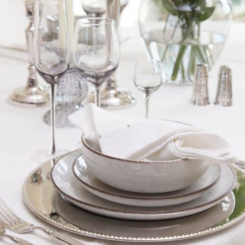 Lene Bjerre Skål Amera Ø18 cm - White Sands