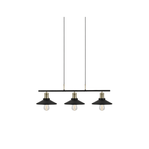 Globen Lighting Pendel Disc 3 Svart