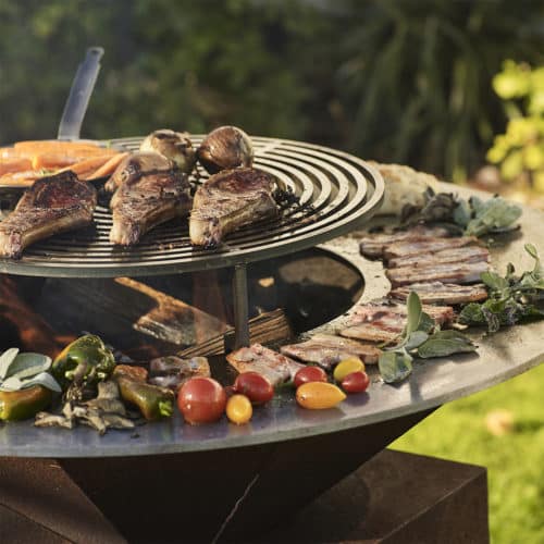 Grillgaller, rostfritt, Ø 50 cm