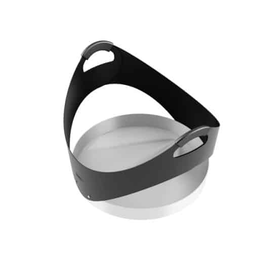 Rais Carry Svart Med Svart Läderhandtag