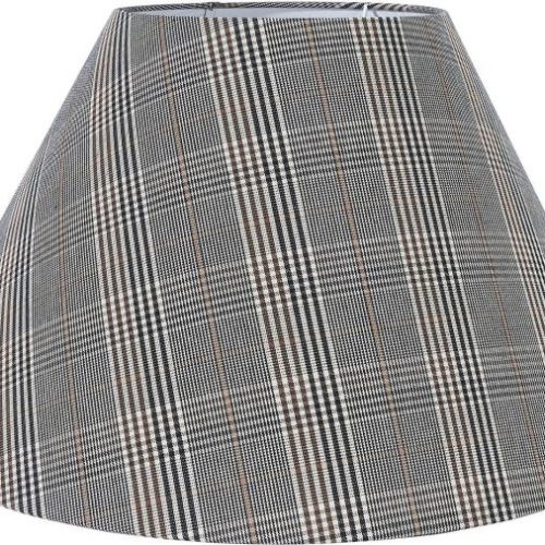 Lampskärm Rutig Empire Dunnet 50cm