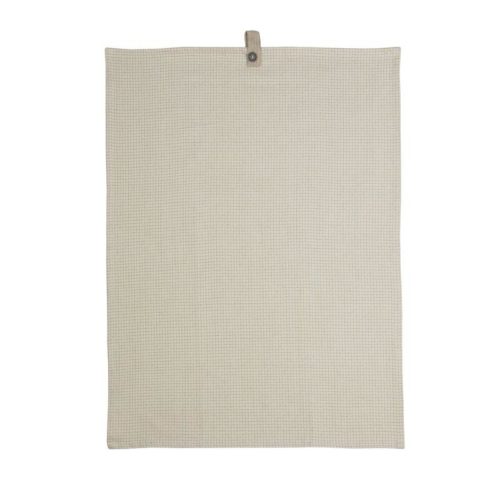 Kökshandduk vit/lin