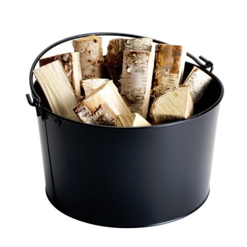 Vedgryta med grepe - Tidlös Svart Ø38cm