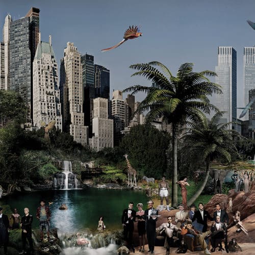 Cobra art Tavla Plexiglas - New York hangout Color