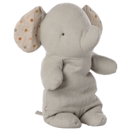 Safari Friends, Medium Elephant - Grey