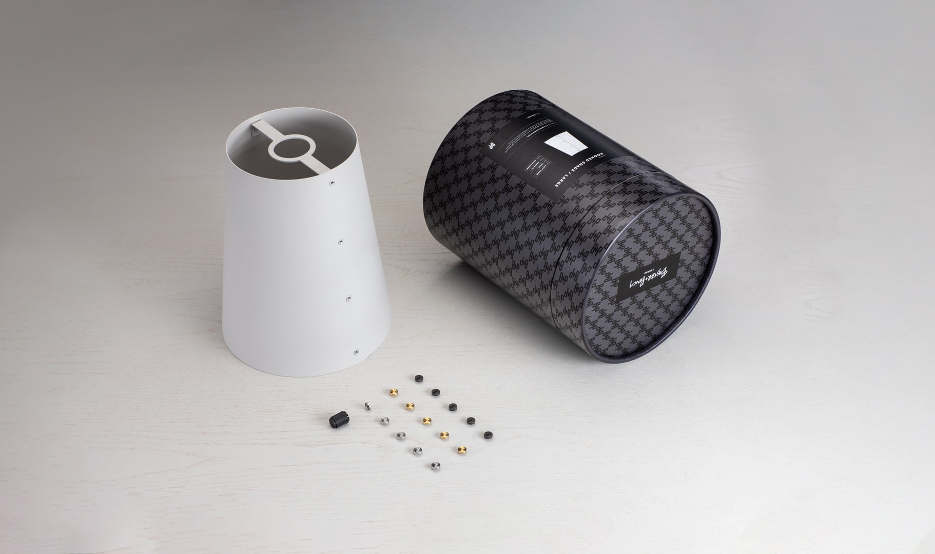 Buster + Punch Hooked Lampskärm - Stone Stor - Bild 3