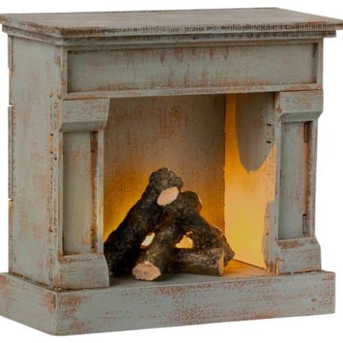 Maileg Kamin Miniature - Vintage Blue