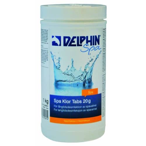 Delphin Spa Klor Tabs 20g 1kg