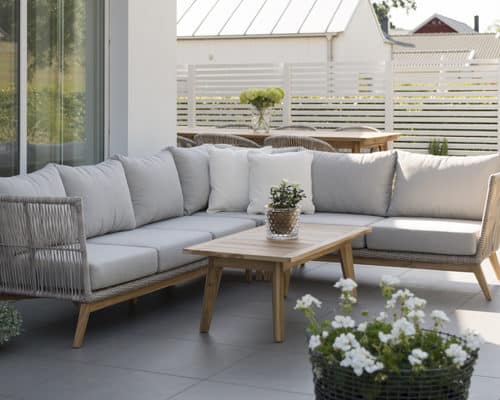 Hillerstorp Himmelsnäs Hörnsoffa - Beige