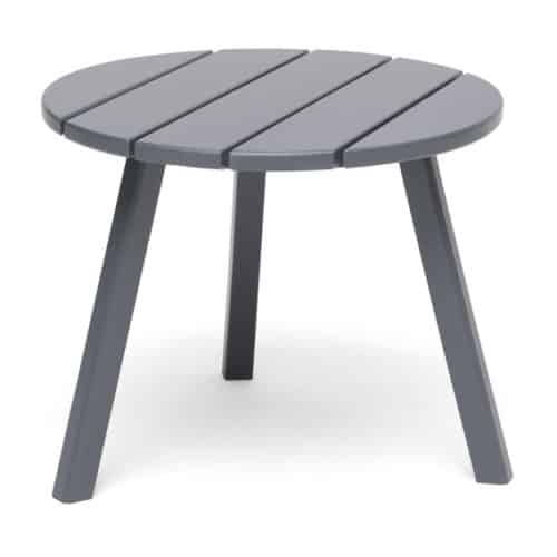 Tennessee Sidobord Ø50 - Stålgrå