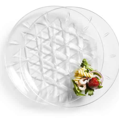 Sagaform Picknick Tallrik 2-pack transparant