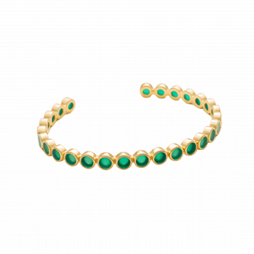 Hilke Armband Bangle, La Moda Verde, Guld