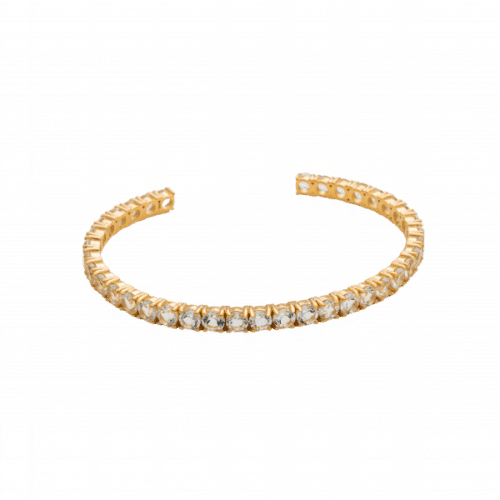 Hilke Armband Bangle, La Moda Bianco, Guld