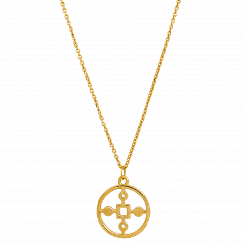 Hilke Halsband Anima Gemella 1, Guld