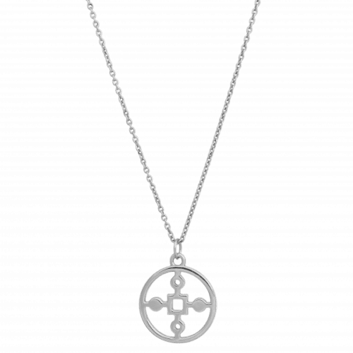 Hilke Halsband Anima Gemella 1, Silver