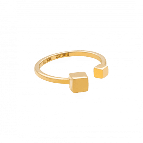 Hilke Ring Neapel 2, Guld