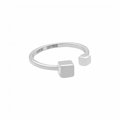 Hilke Ring Neapel 2, Silver