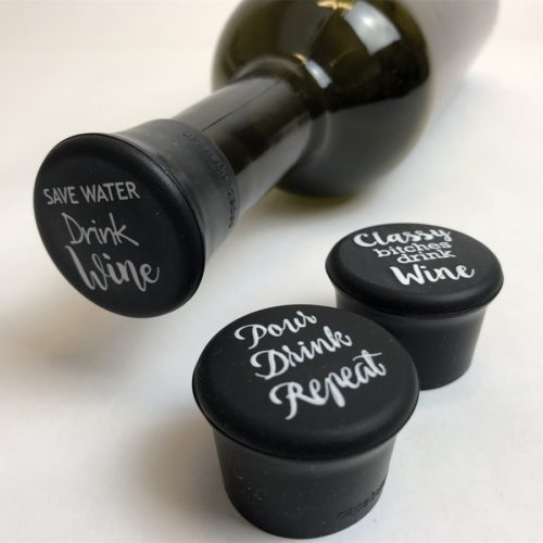 Förslutningskork med citat