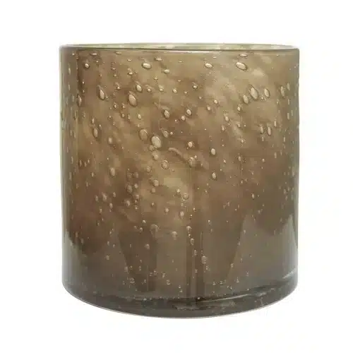 Lagoon  Ljuslykta 15x15x15 cm Beige/brun