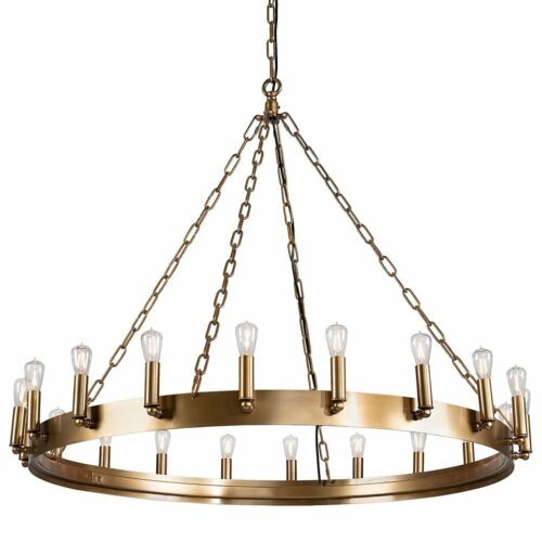 Artwood  Taklampa Crown Ø105 Antik Mässing