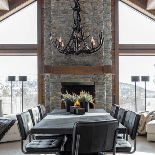 Artwood ANTLER Taklampa Svart L