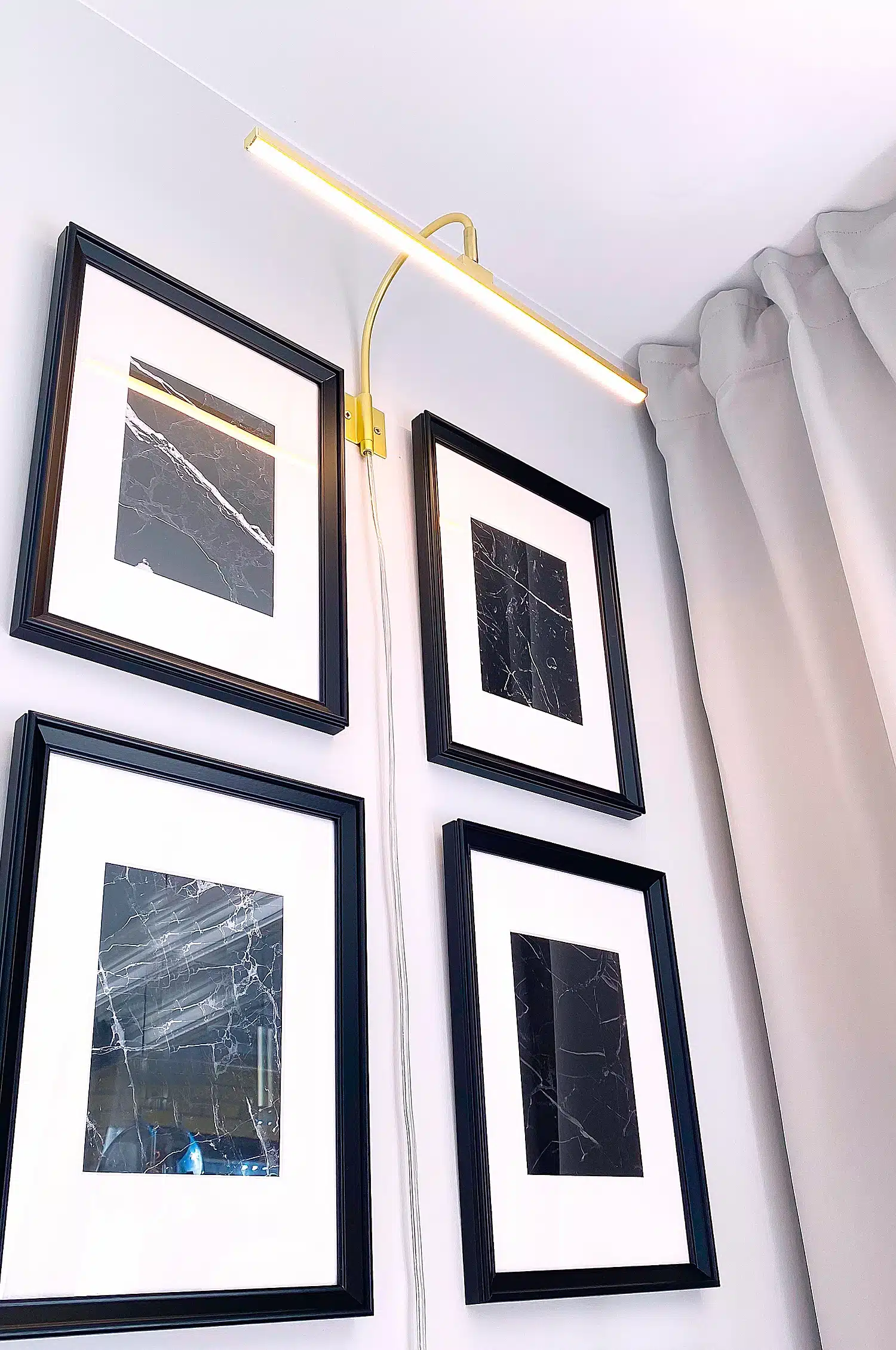 Aneta Lighting Tavelbelysning Miro dimbar Guld - Bild 5