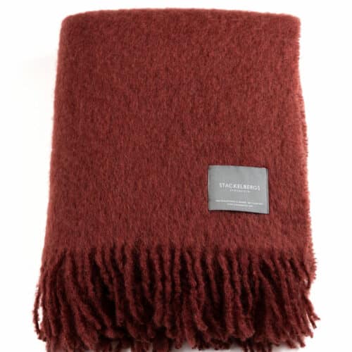Stackelbergs Pläd Mohair Fired Earth