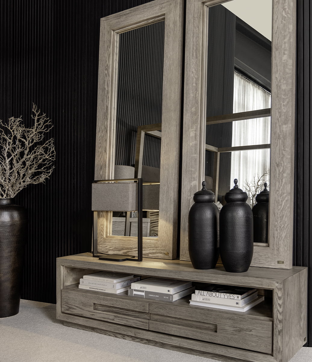 Artwood Mediabänk Hunter 180cm Antique Grey - Bild 2