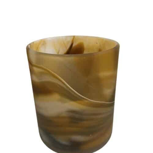 Ljuslykta Alabaster 14,5x18 cm