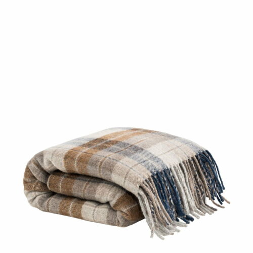 Artwood Pläd Verbier taupe 130x180