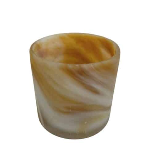 Ljuslykta Alabaster 13x13 cm