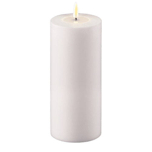 Utomhus Blockljus LED Vitt Ø 10 x 20 cm