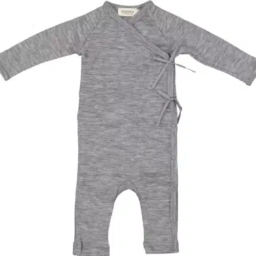 MarMar Rula - långärmad body med ben i ull