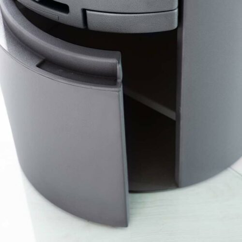 Contura 500 Style Mjukstängande Täcklucka, Svart