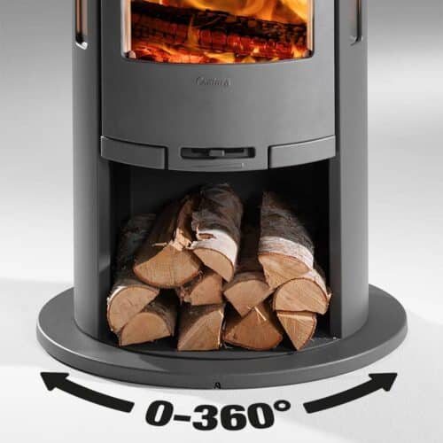 Contura 500/ 600 style Vridplatta svart