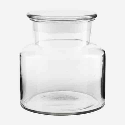 House Doctor Glasburk med lock Farma Klarglas