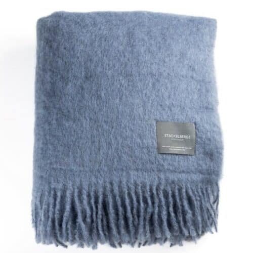 Stackelbergs Pläd Mohair Pilaster