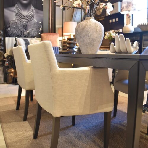 Englesson Stol Brooklyn Edge Svart Prisklass 1 Fast klädsel