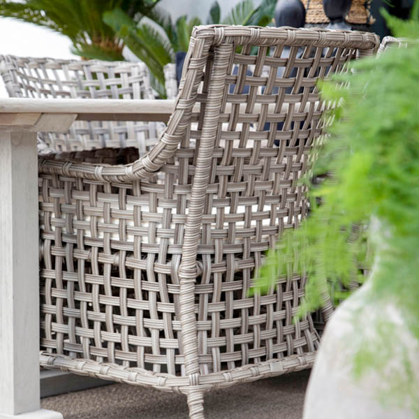 Artwood Matstol Malaga Konstrotting Grå - Bild 4