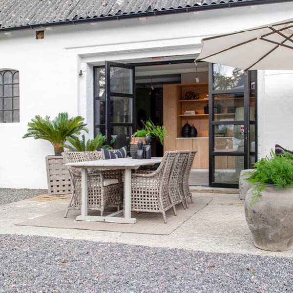 Artwood Matstol Malaga Konstrotting Grå - Bild 5