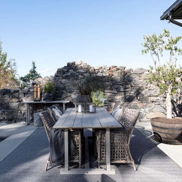 Artwood Matstol Malaga Konstrotting Grå - Bild 6