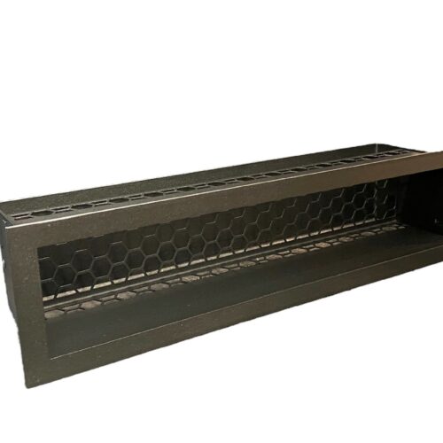 Varmluftsgaller 200 Svart